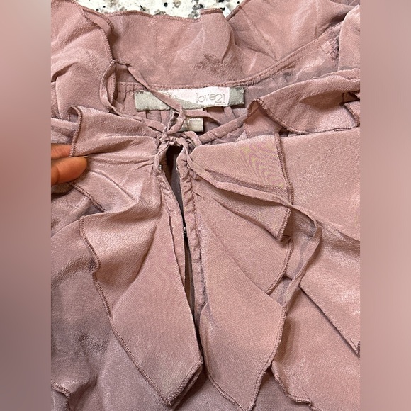 EUC 100%SILK Blouse 👚 - Picture 7 of 10